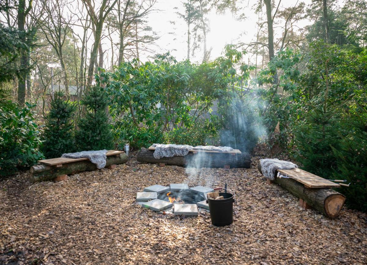 Zen-Bungalow No 3 Met Sauna En Hottub Rheezerveen Exterior foto